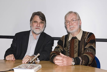 Barry Unsworth and Ken Robinson